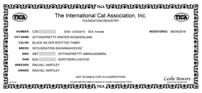 Tica registration